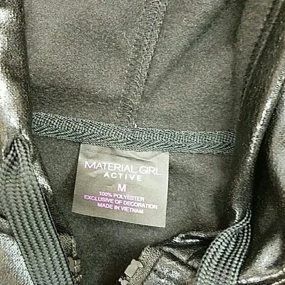 Material Girl Hooded Jacket NWT - Picture 2 of 4